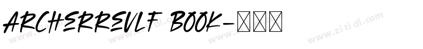 ArcherRevLF Book字体转换